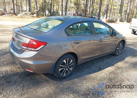 2015 Honda Civic Ex из США, поврежденный, VIN 19XFB2F83FE037251